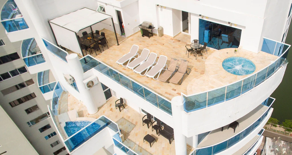 luxury penthouse rentals Cartagena